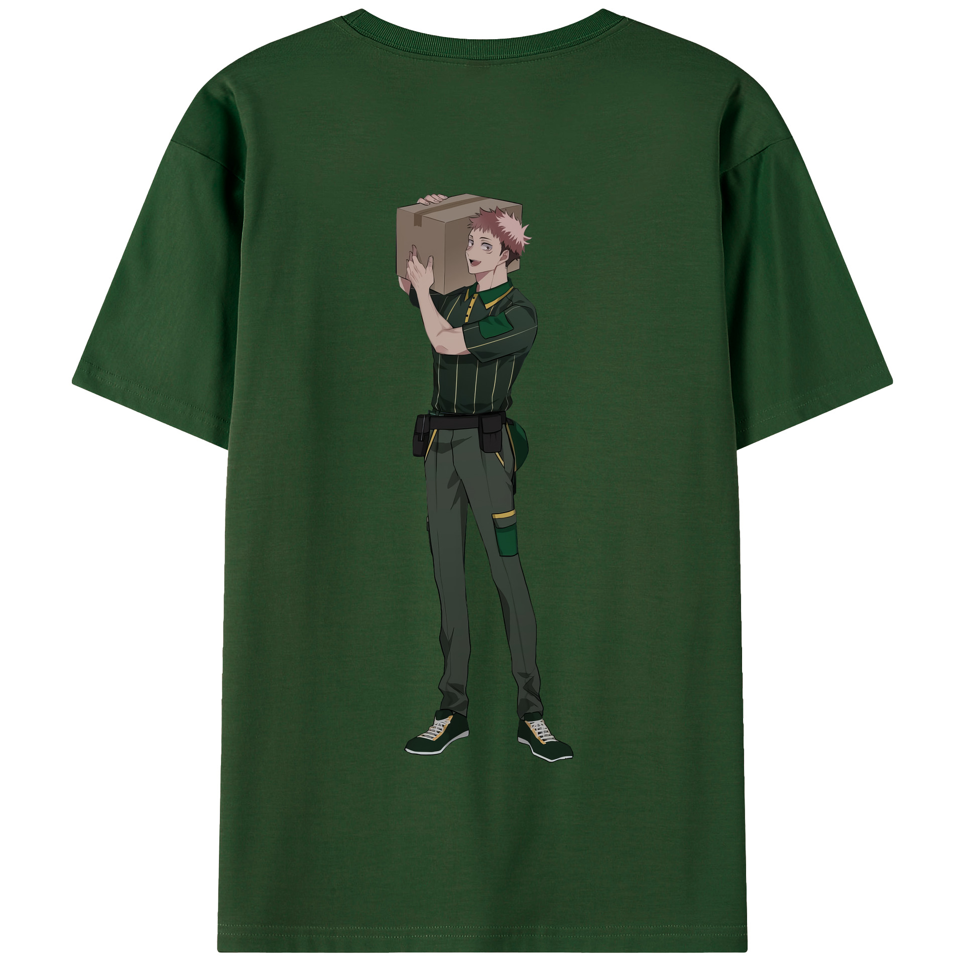 （画像用） 呪術廻戦 Jujutsu Kaisen 綿100％半袖Tシャツ（背面プリント）